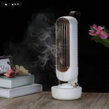 

Fan With Humidifier 2 in 1 Cooling Tower Fan and Air Humidifier USB Cooling Fan 3 Wind Home Portable Air Cooling Desk Fan