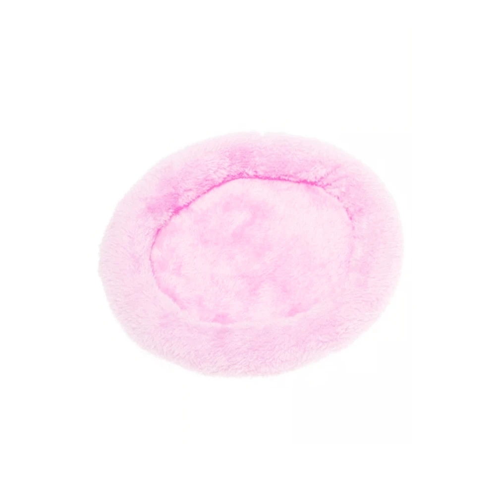 S Pink Морская свинка плюшевая кровать хомяк клетка домик коврик Ежик гнездо Белка Шиншилла дом теплый мягкий бархат хлопок маленький питомец зимняя подушка для сиденья - Цвет: S Pink
