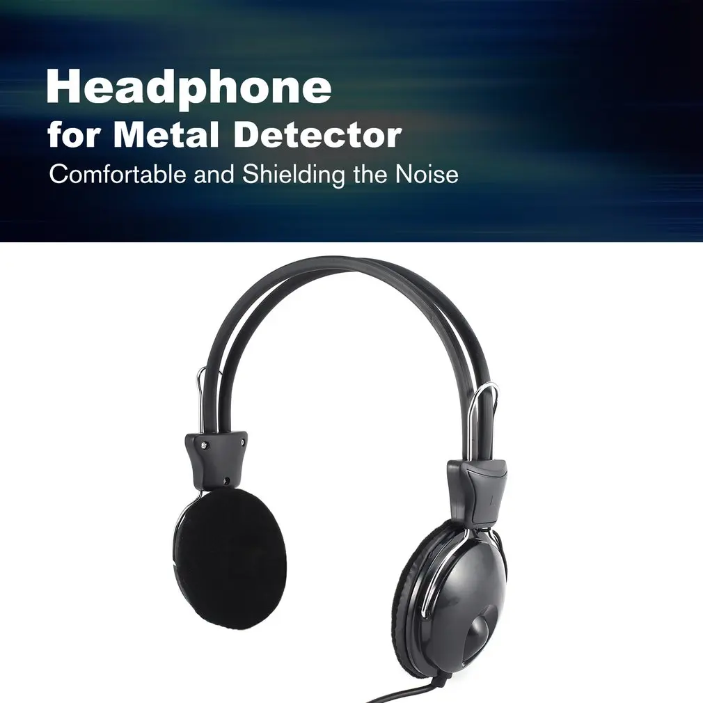 Headphone Earphone for GF2 T2 FS2 Metal Tester Gold Detector Treasure Hunter Underground Scanner Accessories Parts No Noise