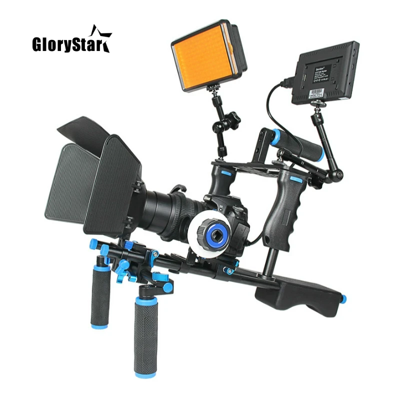 Professional DSLR Rig Shoulder Video Camera Stabilizer
