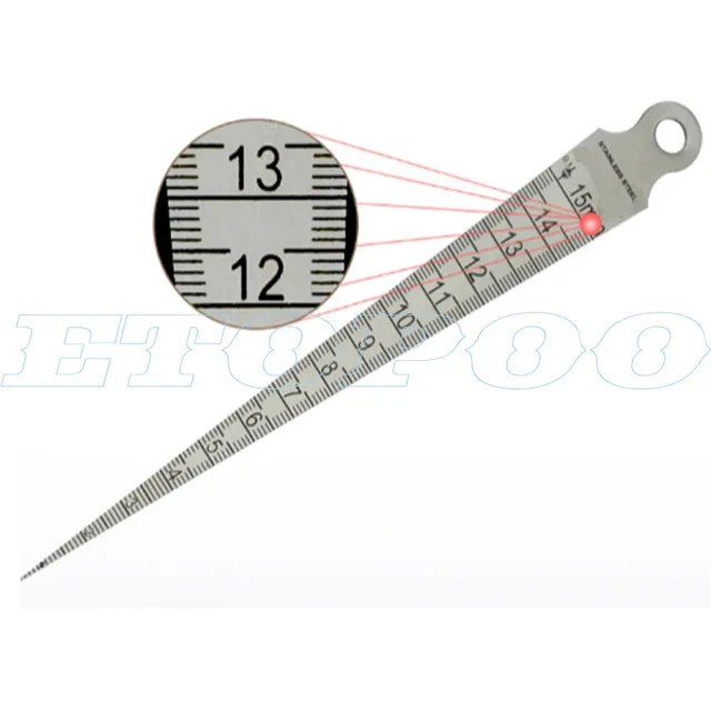 Welding Gauge Weld Inspection Gage Weld Seam Bead/Fillet/Crown Test Ulnar Ruler Degree Angle Measure tool HI-LO PipeFeeler Gauge digital tape measure Measurement & Analysis Tools