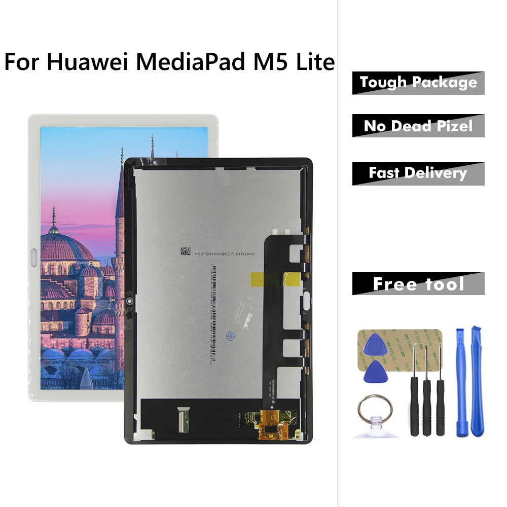 ЖК-дисплей для huawei MediaPad M5 Lite LTE 10 BAH2-L09 BAH2-L09C Bach2-L09C Bach2-W19C Сенсорный экран планшета ЖК-дисплей Дисплей в сборе