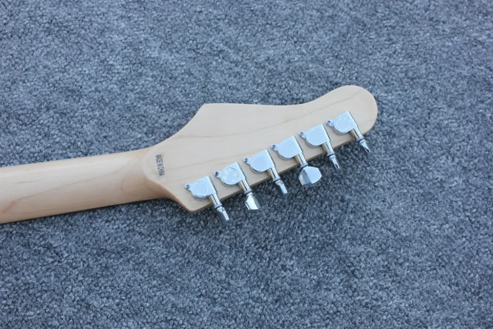 2019 Новинка + заводская черная B.C.Rich AK47 электрическая гитара особой формы B C Rich custom
