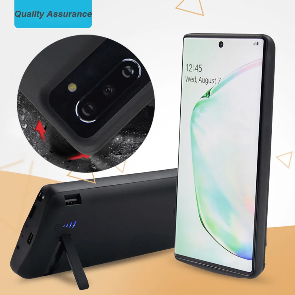 Новый Расширенный Аккумулятор 6000 мАч чехол для телефона Samsung Note10 + 6 8 дюйма