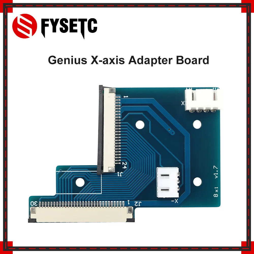 FYSETC 3D printer Z X Axis Extruder Axis Transfer Boards Genius PCB Board Kit for Sidewinder X2/Genius Pro 3D Printing Accessori
