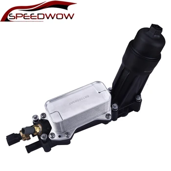 

Car Oil Cooler Filter Adapter Housing Assembly 68105583AF 68105583AE For 3.6L V6 Chrysler 200 Dodge Jeep Wrangler Ram 1500 2500