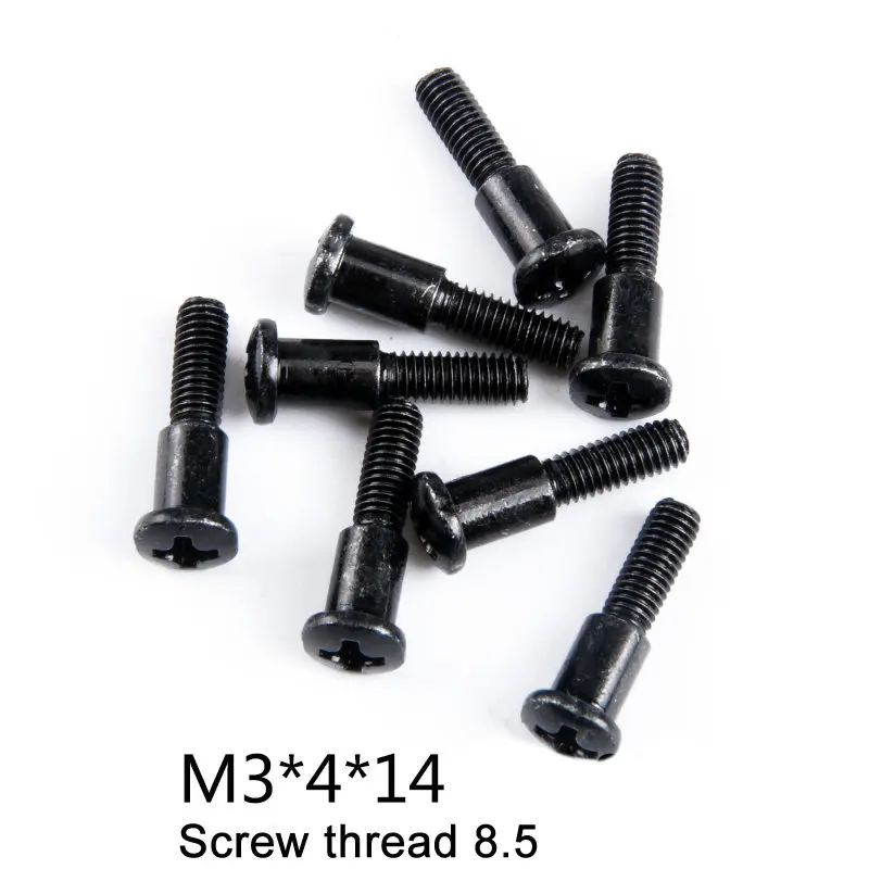 0099 Wltoys 12428 RC автомобиль запасные части саморезы с полукруглой потайной головкой Винты с плоской головкой и крестообразным шлицем половина штифт M2 M2.3 M2.5 M3 M4 винты для RC автомобиль - Цвет: 0099