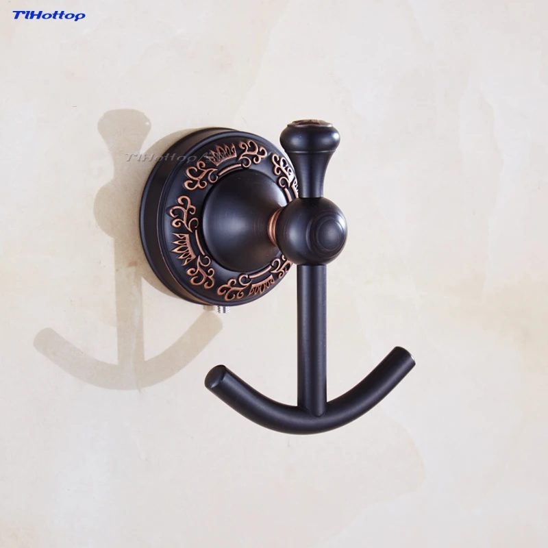 Tlhottop Hat Hook халат вешалка для одежды вешалка для ванной комнаты Аксессуары для ванной комнаты Высокое качество Европейский стиль YJ-7854