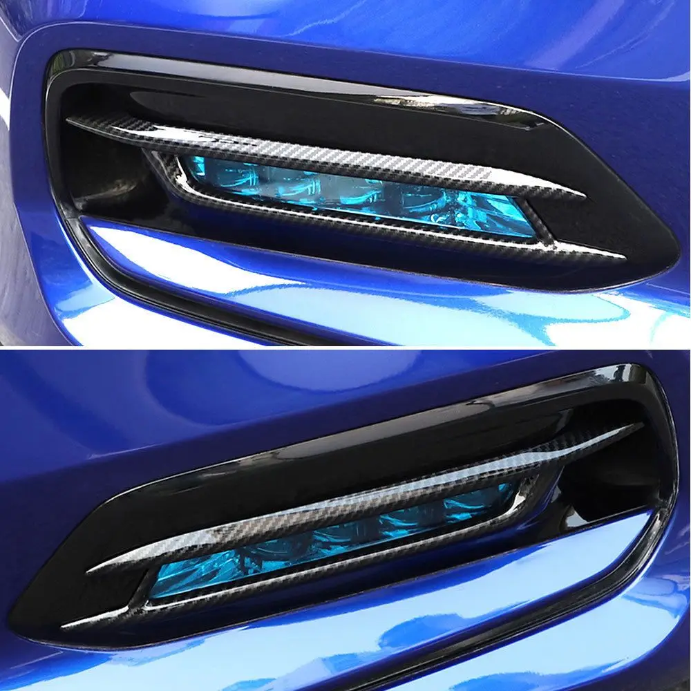2 шт. передние противотуманные фасветильник из углеродного волокна для Honda Accord Sedan