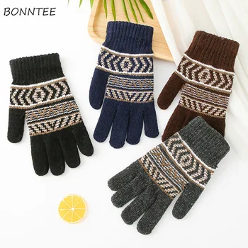 

Gloves Mittens Women 2020 Cold-proof Warm Fashionable Elastic Simple High Quality All Match Womens Unisex Winter Comfortable