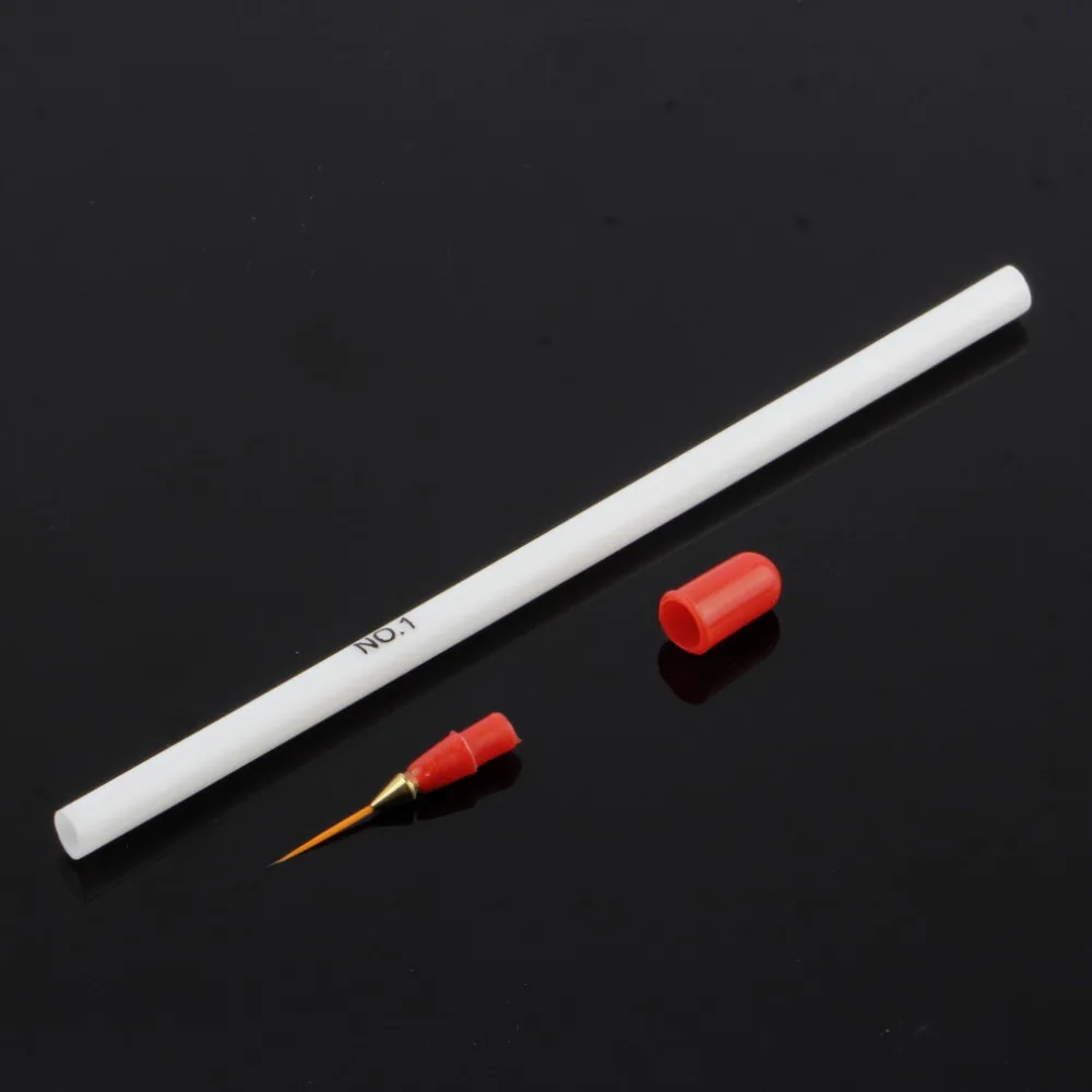 Горячее искусство ногтей оборудование 3 шт дизайн ногтей DIY Рисование нанесение полос гель-ручка для ногтей набор кистей для дизайна ногтей