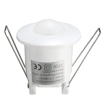 

1pcs 360 Degree Mini Infrared PIR Detection IR Ceiling Wall Recessed Motion Sensor Detector Auto Light Switch