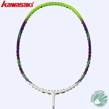 

2020 New 100% Genuine Kawasaki Badminton Racket 30T Graphite Fiber All-round Ninja 388L 688L Single Racquet with Free Grip
