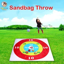 Kids Sandbag Throwing Disc Game Target Throwing Plate Team Parent-child Outdoor Interactive toy Fun Games Props for Children