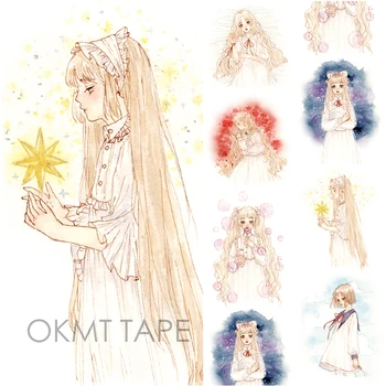 

Washi Tape Girl Annie Decoration Sticker Bullet Journal Decor Stationery