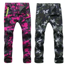 Походные брюки мужские женские водонепроницаемые ветрозащитные походные теплые флисовые лыжные брюки больших размеров pantalon tactico