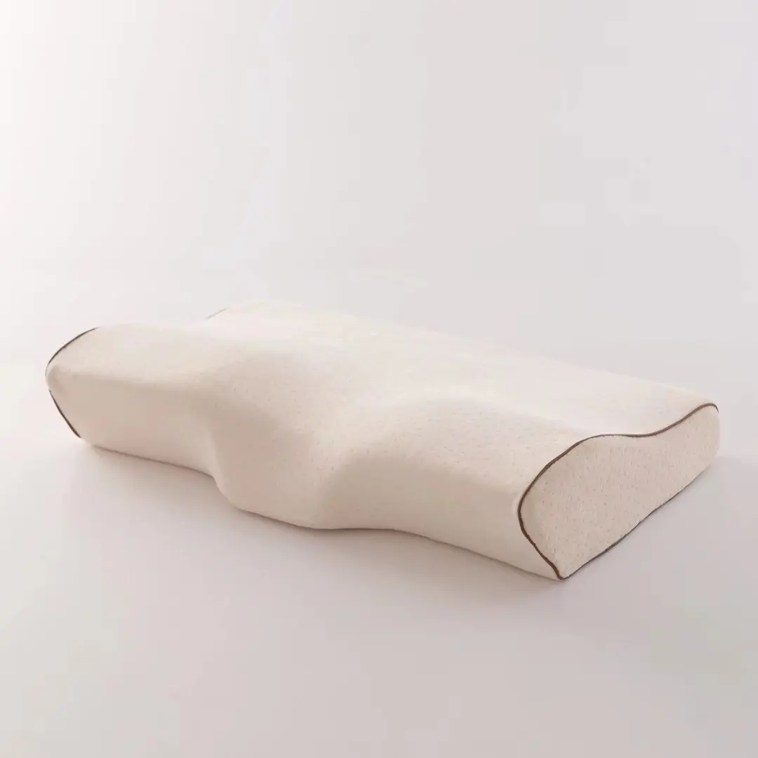 Ортопедическая подушка с эффектом памяти, 3 цвета, латексная подушка для шеи, мягкая подушка для медленного отскока, массажер для шейного отдела