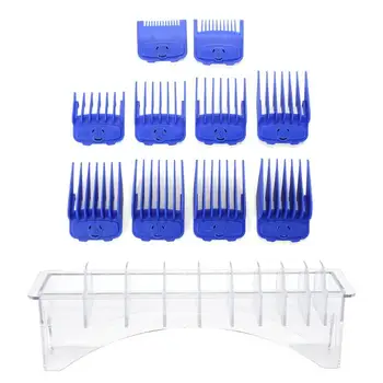 

10 Sizes Guide Combs Set Practical Salon Barber Hair Clipper Limited Combs Multi-function Delicate Design Cutting Tool