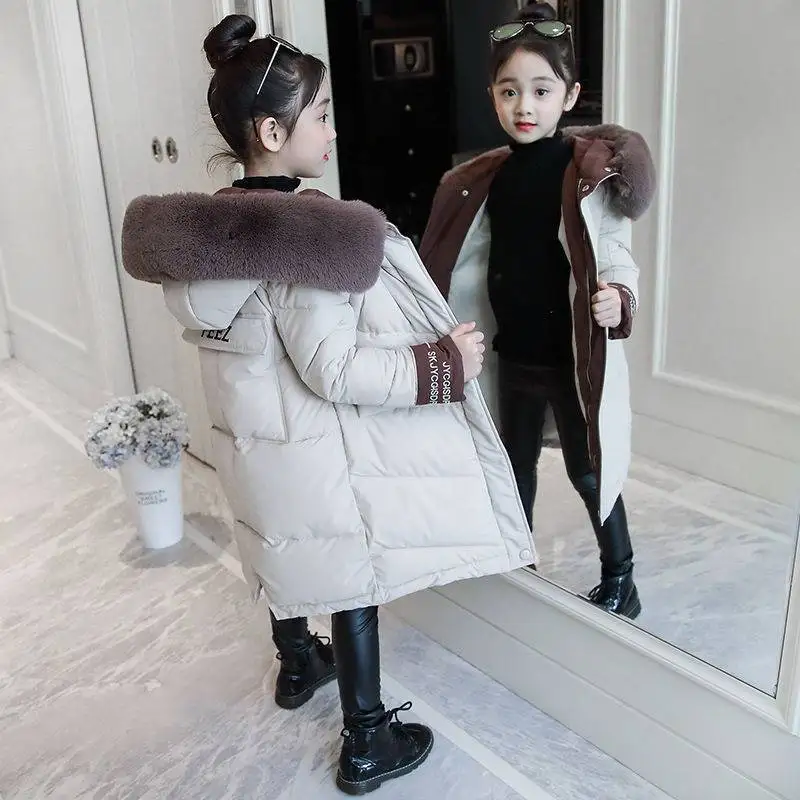 New Fashion Children Winter down cotton Jacket Girl clothing Kids ...