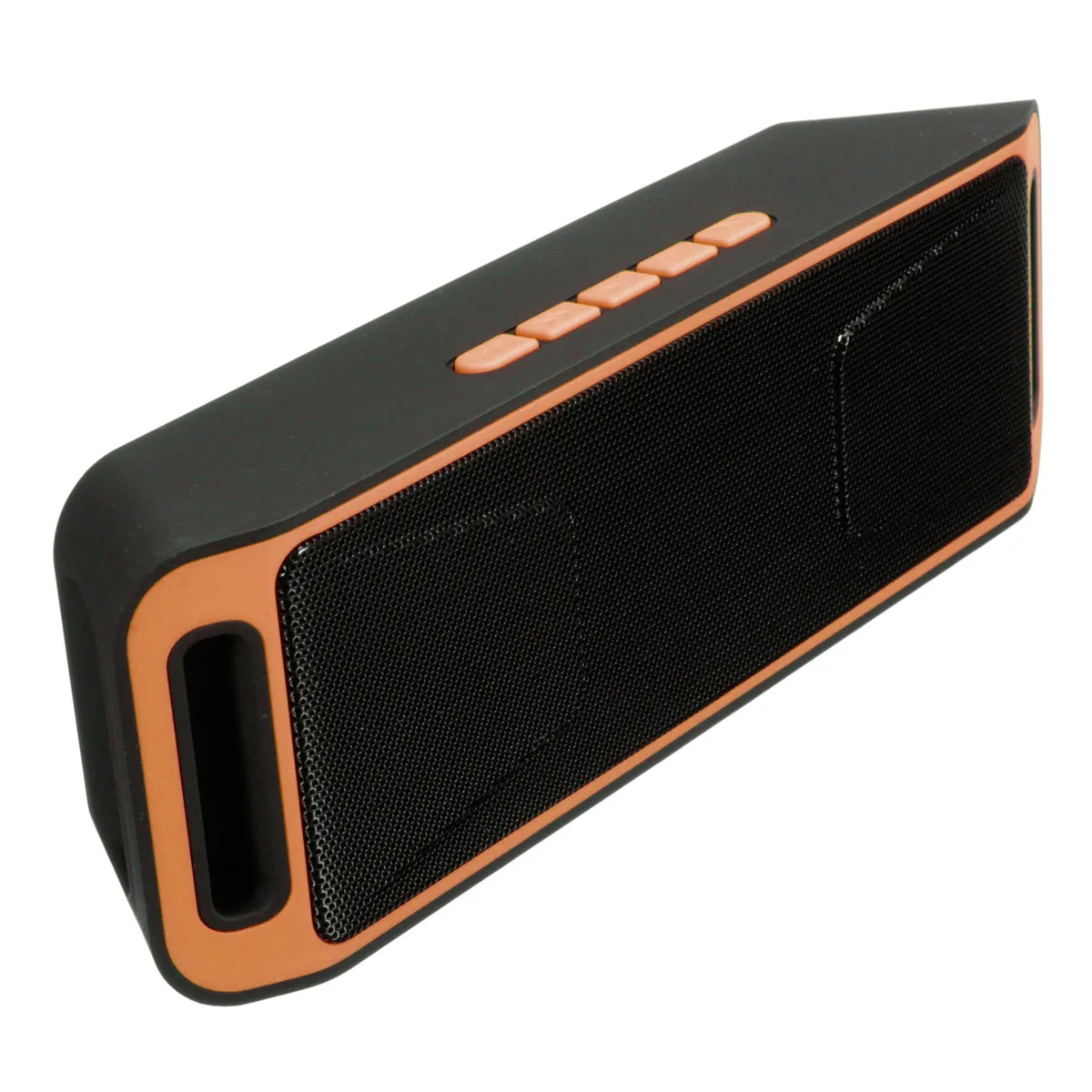Мини bluetooth динамик беспроводной портативный стерео звук 10 Вт сабвуфер MP3 музыка аудио AUX с микрофоном для Android - Цвет: Orange