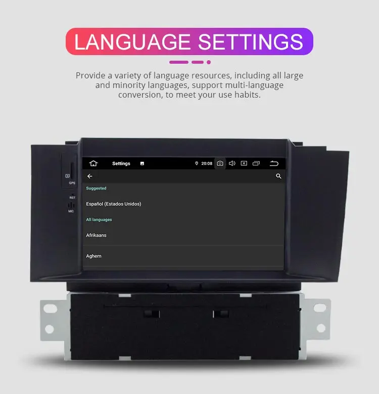 Flash Deal Besina Android 9.0 Car DVD Player For Citroen C4 C4L DS4 Multimedia GPS Navigation WIFI Octa 8 Cores 1 Din Car Radio Auto Audio 11