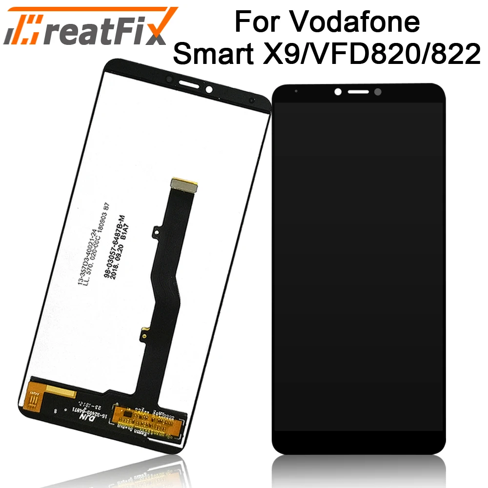 Оригинальное качество для Vodafone Smart X9 vfd820 vfd822 vfd-820 LCD дисплей сенсорный экран