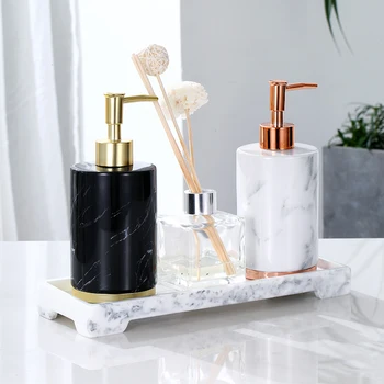 

NEWYEARYEAR 1piece Hand Washing Liquid Bottling Retro Soap Dispenser Emulsion Creative Bathroom Accessories Set Wedding Gifts