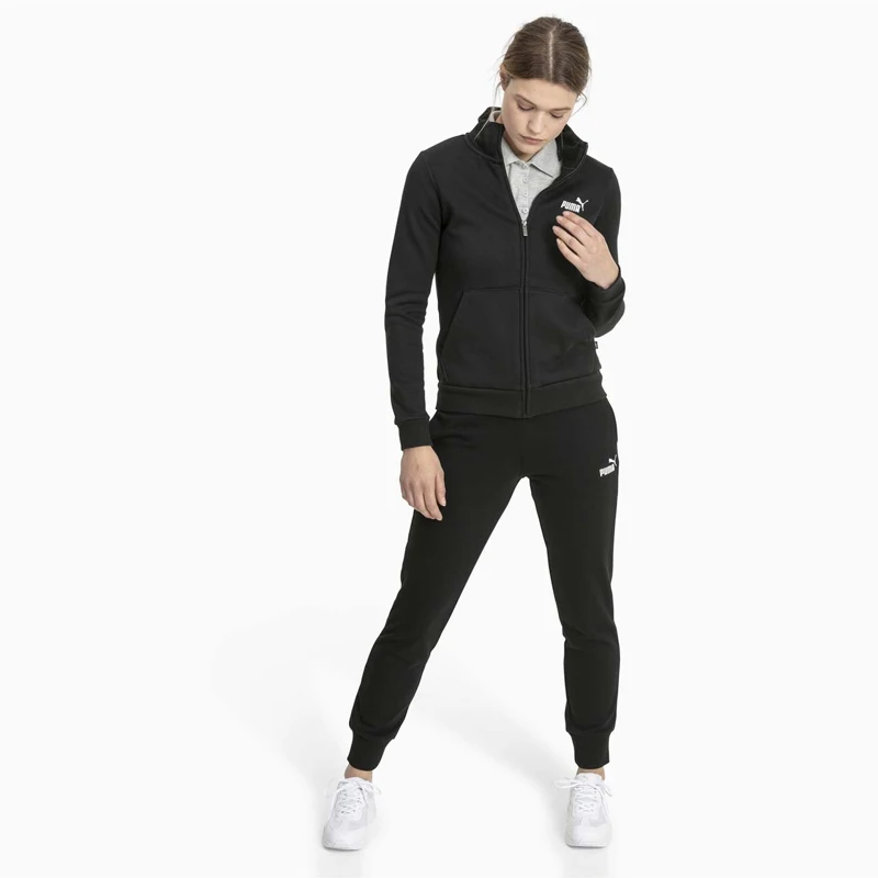 اللون الرمادي وابل عناق puma ess sweat 