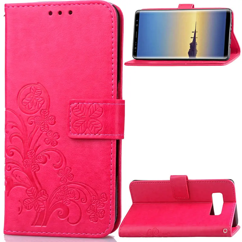 

For SamSung Galaxy Note 8 Case Magnetic Flip Leather Wallet Soft Silicone Back Cover For SamSung Note 8 N950 Shockproof Cases