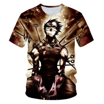

Naruto T Shirt Men/women Uchiha Itachi Sasuke Kakashi Gaara Tshirts Naruto 3D Japan Anime Funny Summer Harajuku Tshirt tees Top