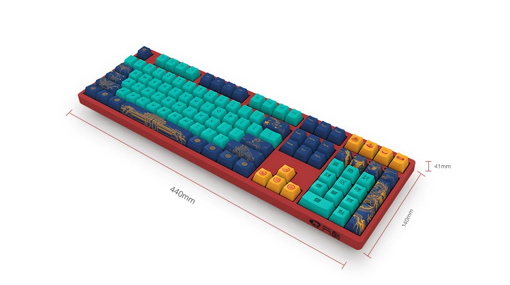 Akko Beijing 3108 V2 108 Key PBT Keycap Type-C Wired Mechanical Gaming Keyboard