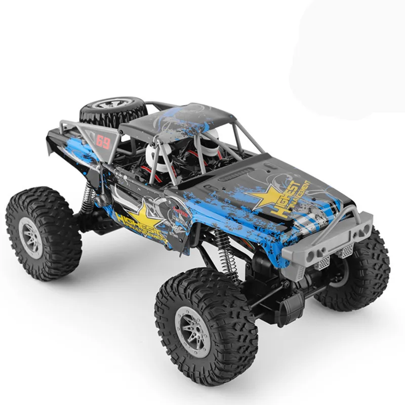 

2019 New WLtoys 104310 RC Car 2.4G 1/10 4WD Double Bridge Crawler RC Car 40 Minis Using With Transmitter Charger Toys For Kids