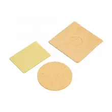 10 шт. тонкая паяльная губка электрическая сварочная железная насадка для очистки губки для удаления сварочный шлак