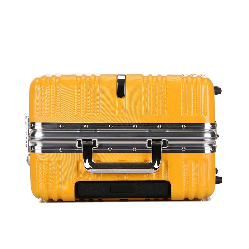 New Aluminium alloy Drawbar Luggage Hardside Rolling Trolley Luggage Suitcase 20'' Carry on Luggage 22''24''26'' Checked Luggage