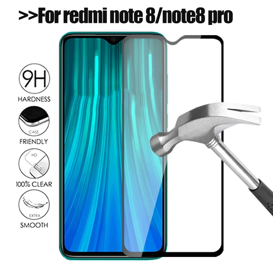 2-в-1 3D закаленное cтекло на редми ноут 8 про cтекло Xiaomi Redmi Note 8 Pro Экран протектор cтекло redmi note 8 Камера cтекло редми ноут 8 cтекло redmi note 8 защитный cтекло