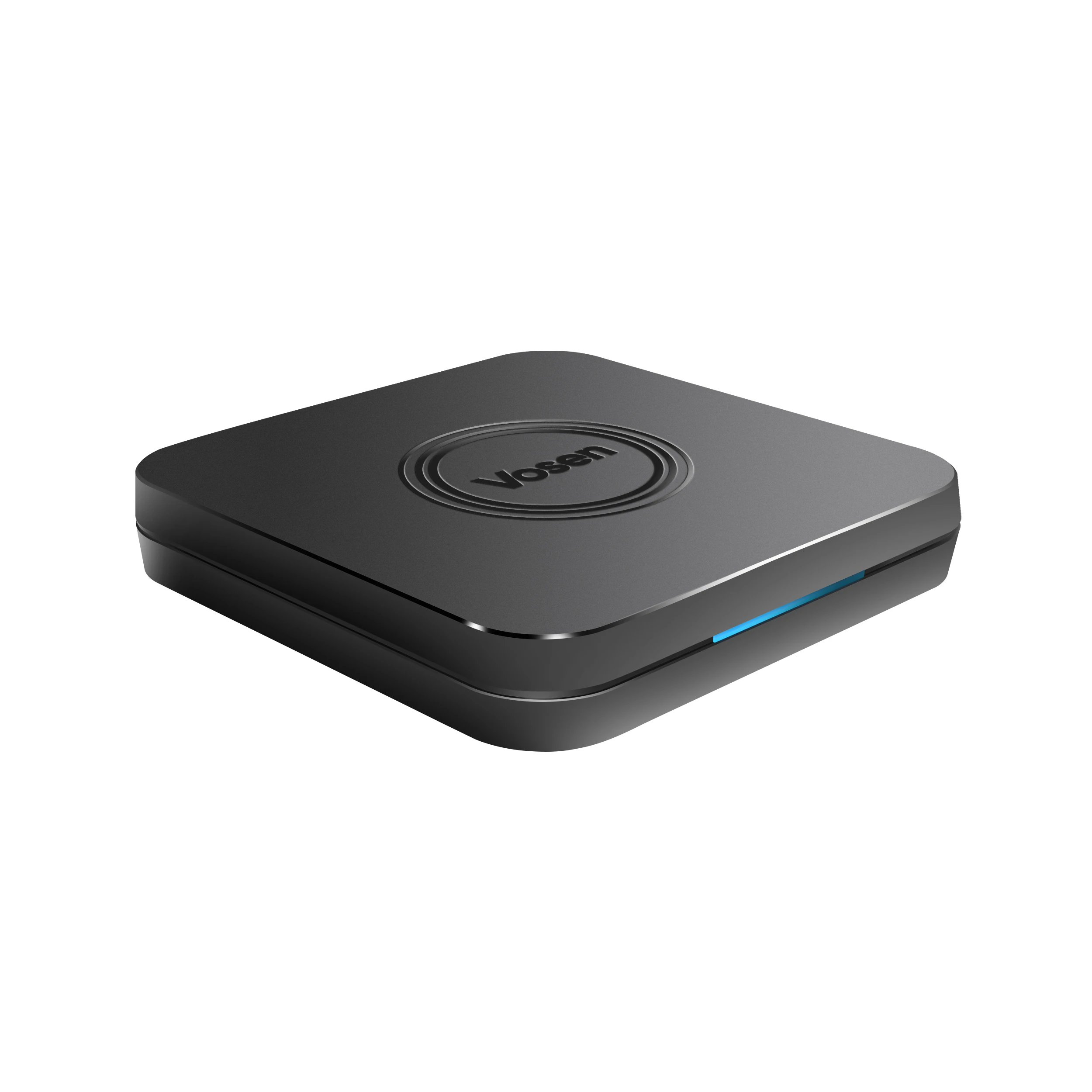 Vosen V1 Android 9,0 телеприставка 2 Гб DDR4 16 Гб EMMC 100M LAN 4K HD медиаплеер 2,4G/5G WiFi поддерживает YouTube телевизионная коробка с Bluetooth