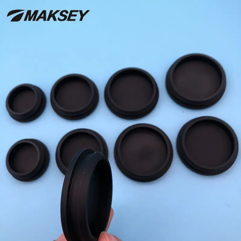 MAKSEY 실리콘 고무 씰 캡 (파이프, 튜브, 호스용) 고무 T 플러그 O 링 탱크 씰, 물통 씰, 스토퍼 (40, 42, 44, 46, 48, 50MM)
