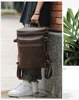 Large Leather Backpack Men Luxury Designer Laptop Bagpack for Man Backpack for School Bag Travel Backpack Bag Men's Daypack 4