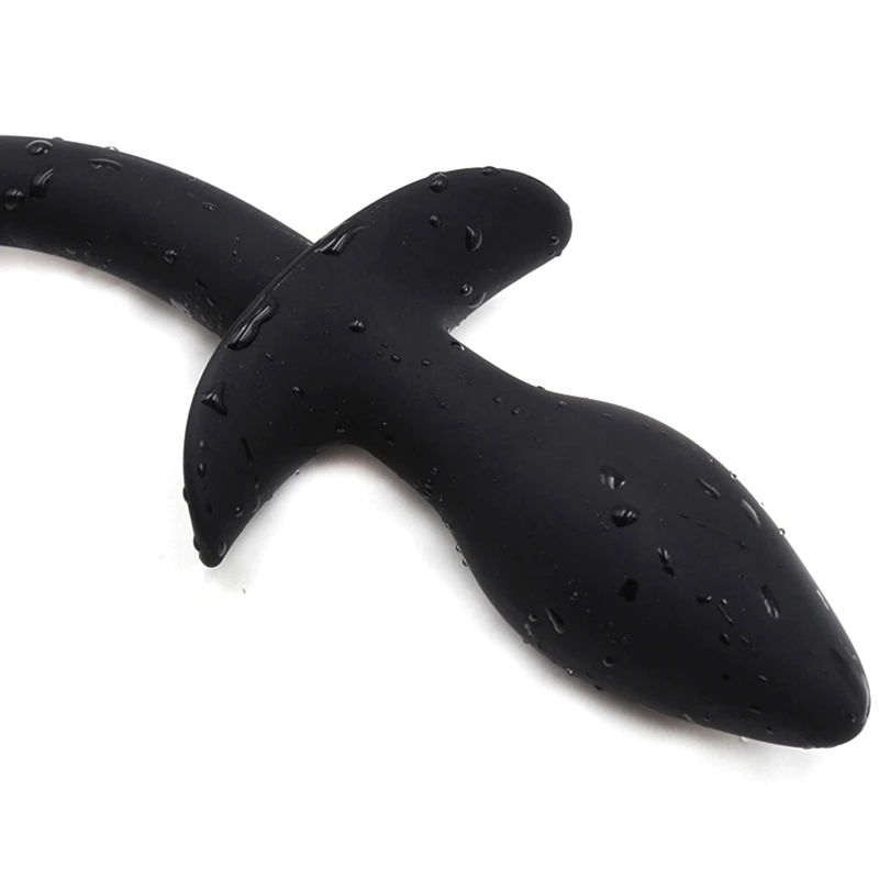 Silicone Dog Tail Plug Silicone Prostate Massager Tail, Puppy Play, Cosplay Accessories, Crawling Paws, Smooth Toys
