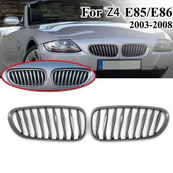 

Car Carbon Fiber ABS Sporty Grille Front Bumper Grille For-BMW E85 E86 Z4 03-07