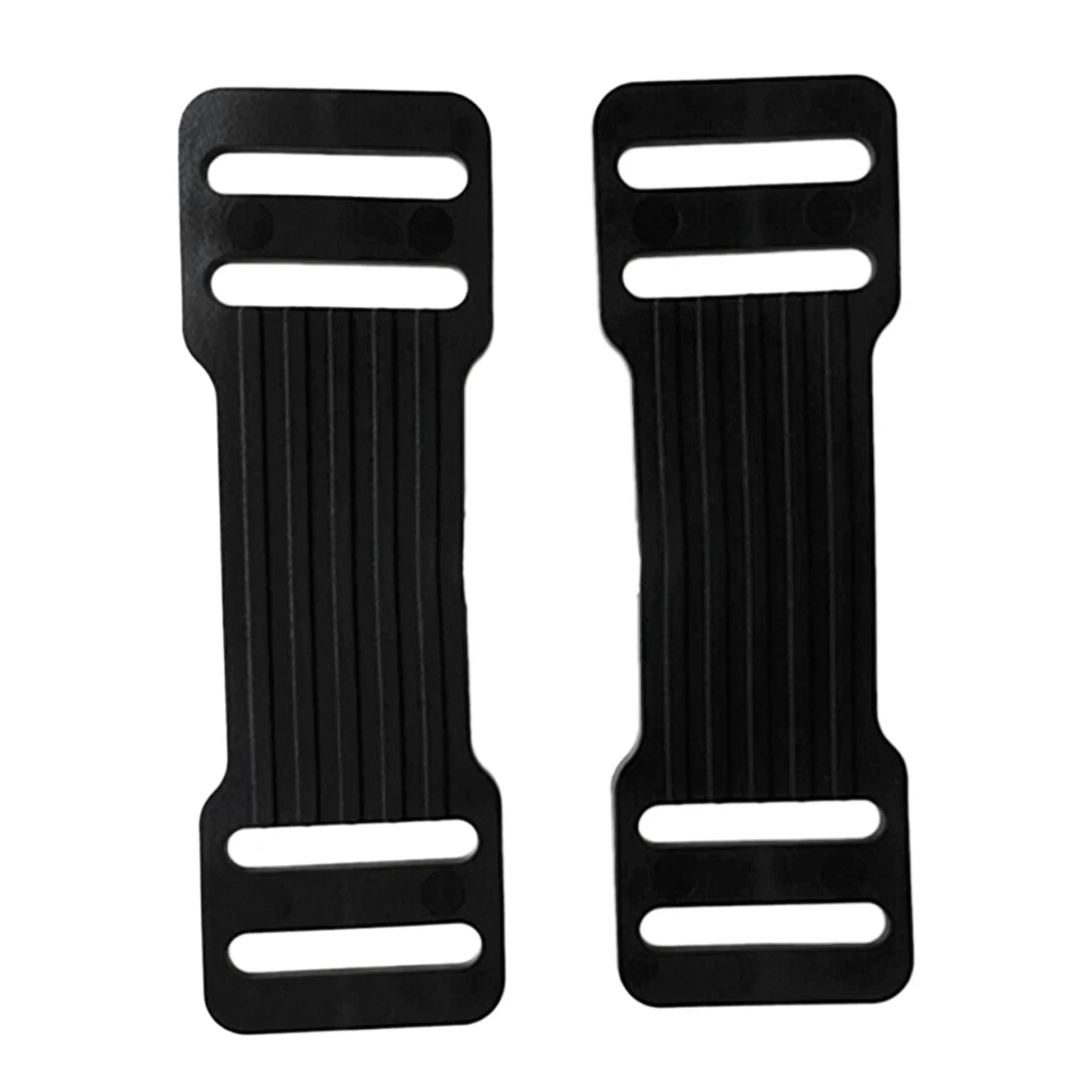 2x Universal Scuba Diving Anti-Slip Tank Cylinder Strap Pad Fits 5cm Webbing