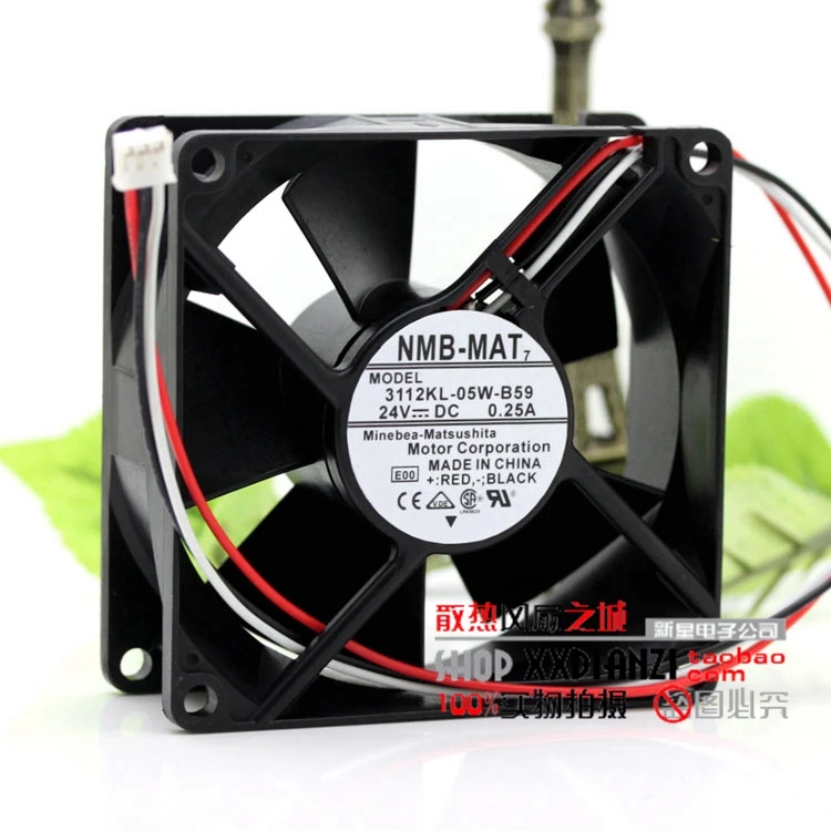 

24V 0.25A 8CM 3112KL-05W-B59 8032 with detection function inverter fan