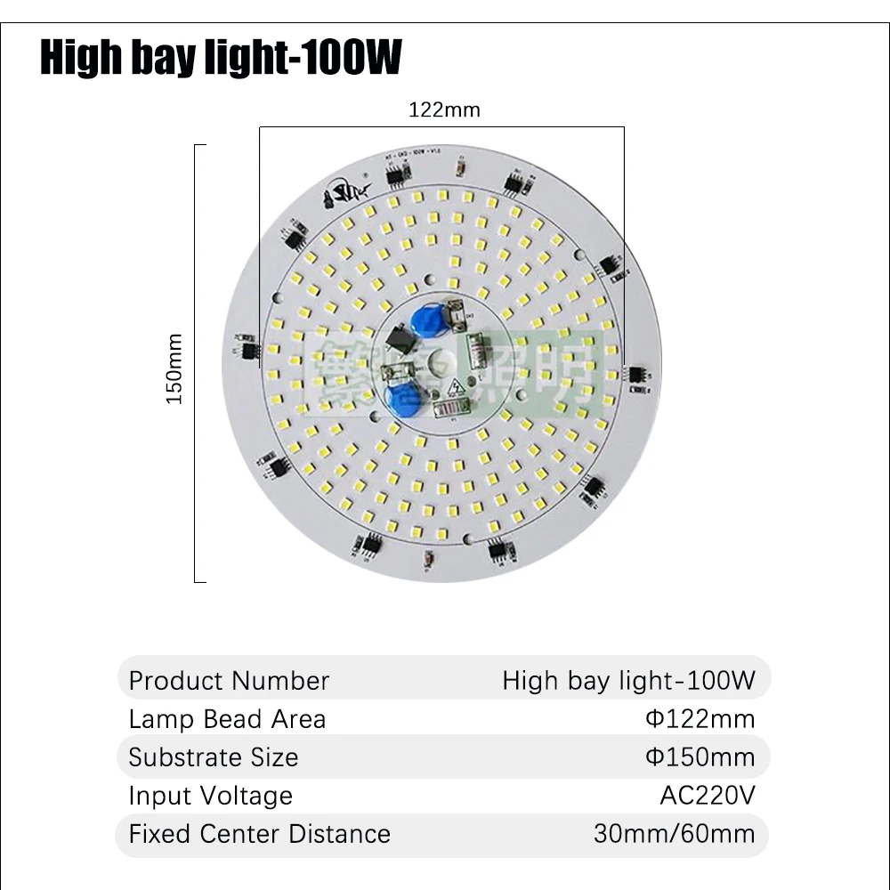 tensão linear placa fonte luz para alta baía lâmpada projector