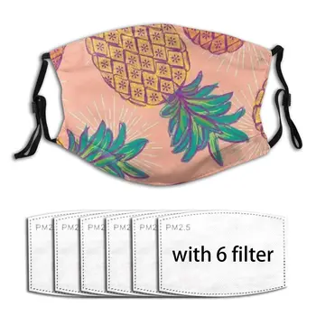 

Anti-Pollution Pineapple (1) Windproof Breathable Unisex Filter Air Mouth Face Mask Respirator Dust Mask Mouth cover