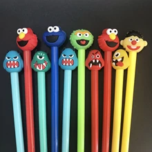Stylo Gel neutre avec différentes formes, stylo mignon de dessin animé, outil d'écriture, papeterie de bureau, stylo de Signature pour étudiants, vente en gros, 1 pièce
