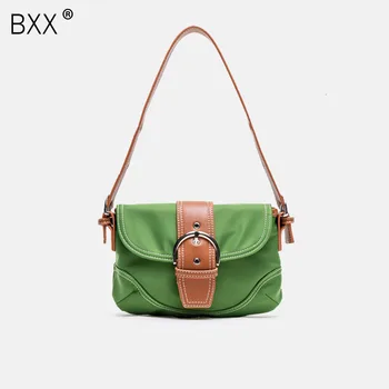 

[BXX] Bags For Women 2020 Casual Brand Designer Oxford Shoulder Bag Lady Travel Handbags And Purses Package HI640