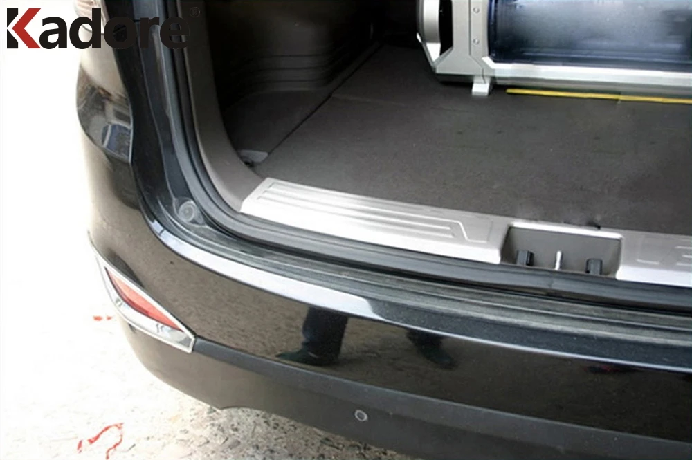 Для hyundai Tucson IX35 2010 2011 2012 внутренняя защитная накладка на задний бампер из