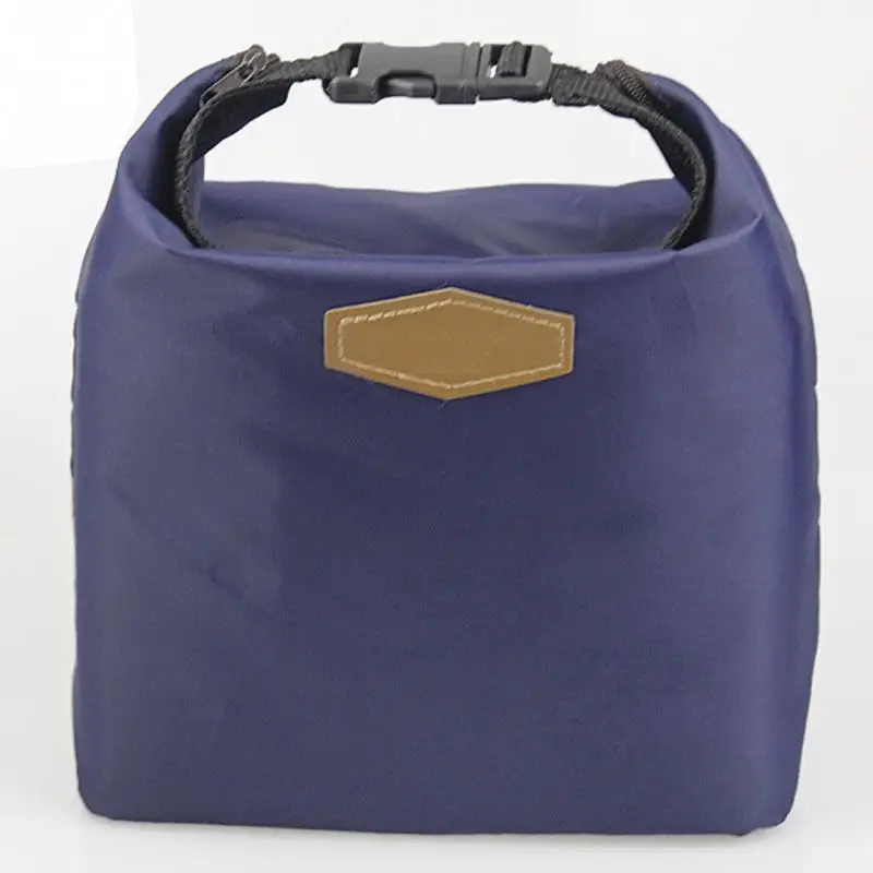 

Oxford Portable Foldable Lunch Bag For Women Cooler Lunch Box Carry Waterproof Student Kids Lunch Bag