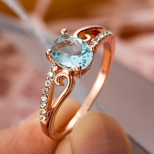 Jewelry for Women Rings Heart Ring Popular Exquisite Ring Simple Fashion Jewelry Rose Gold Popular Accessories Cute Ring Pack Trendy Jewelry Gift for
