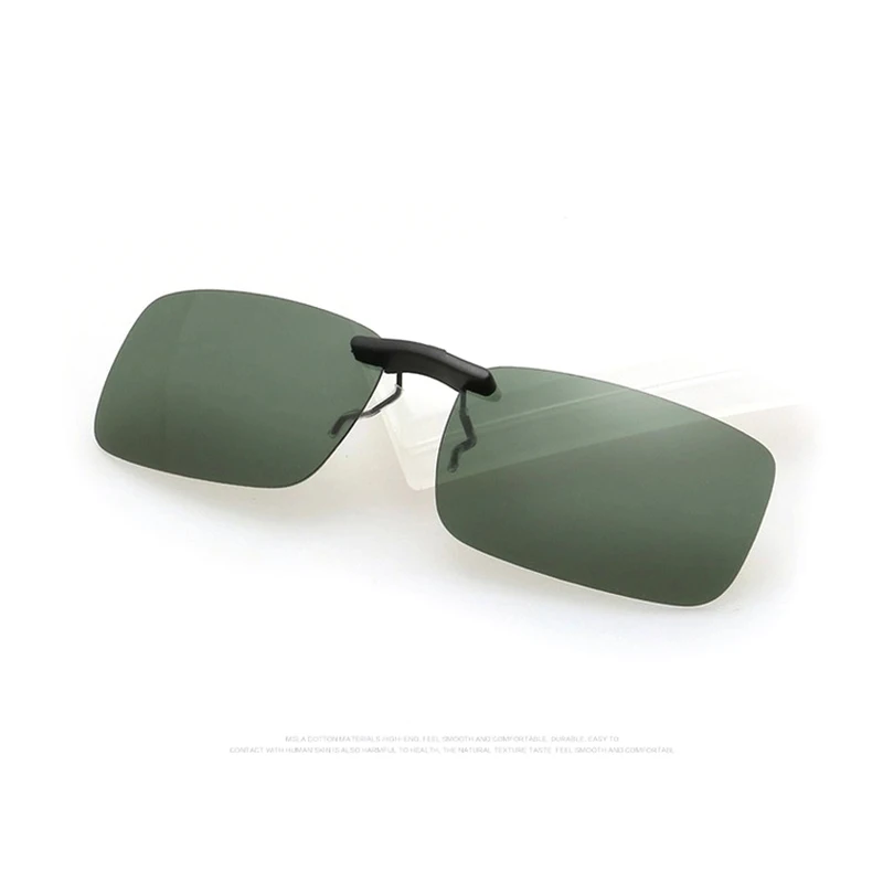 Polarized Sunglasses Night Vision Glasses Unisex Polarized Clip On Sunglasses For Driving Cycling